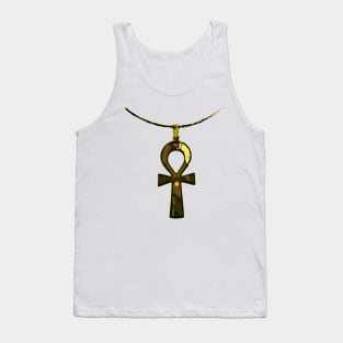 Ankh Symbol Tank Top